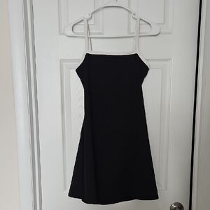 Wild Fable Black And White Junior Girls Dress With A Cut Out In Back